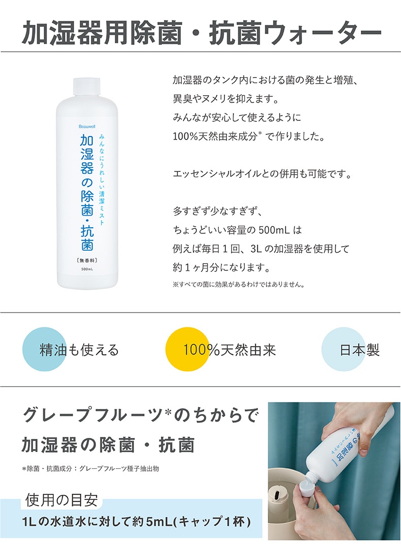 ビューウェル（抗菌ウォーター）