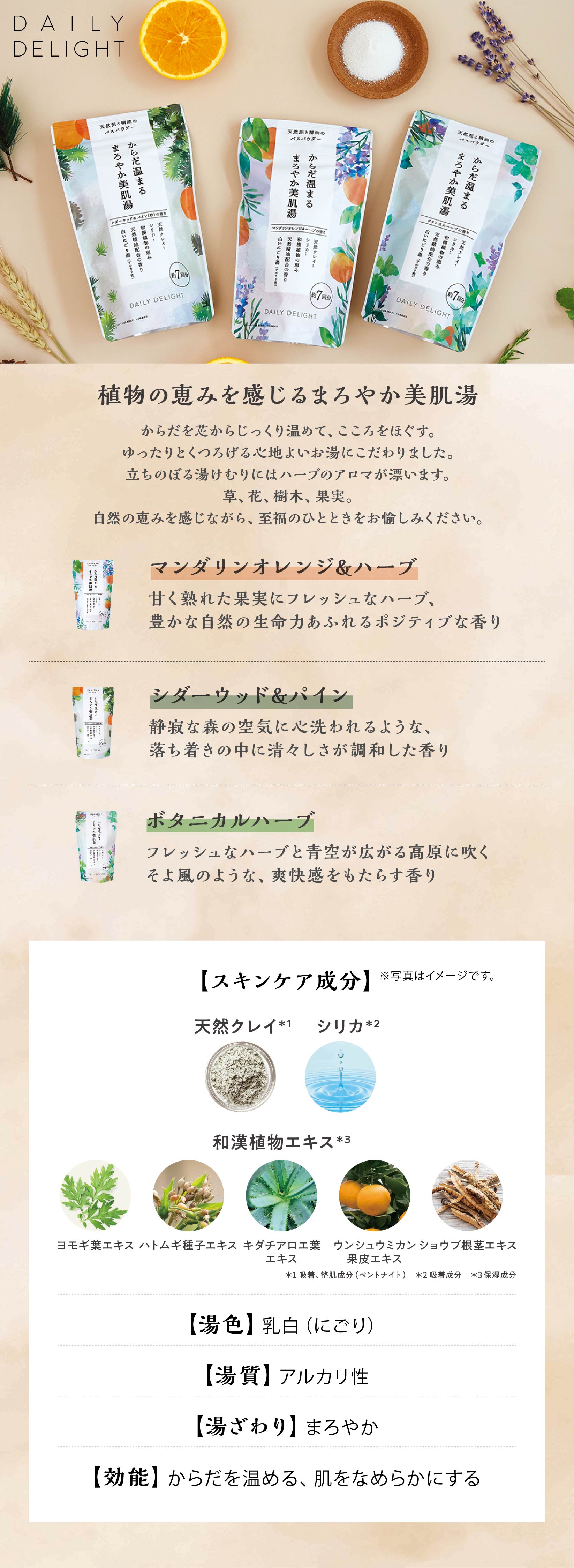 デイリーディライトBP（ラインナップ）