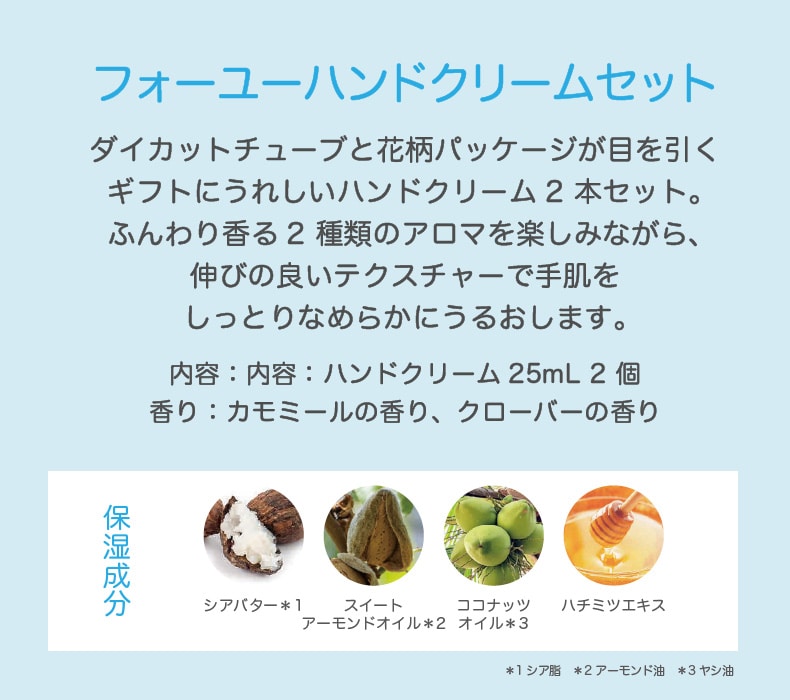 miffyフォーユー（フォーユーハンドクリームセット）