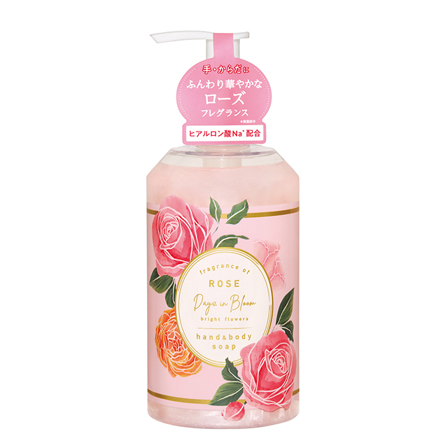 デイズインブルーム ブライトフラワーズ ハンド&ボディーソープ ローズ 325mL