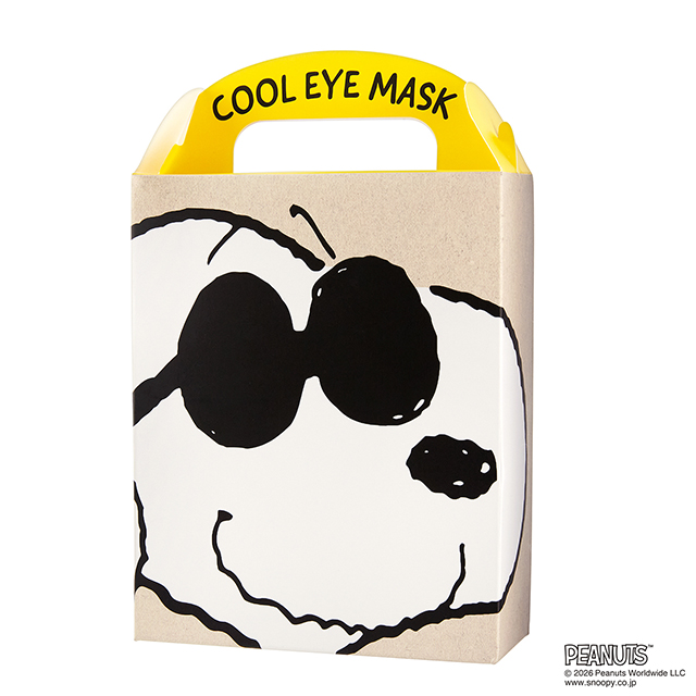 ピーナッツ スヌーピー クールアイマスクアソート 6枚 イエロー イエロー