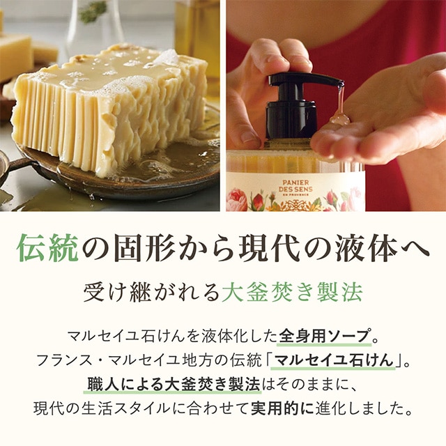 Panier des Sens(パニエデサンス)エッセンシャルズ リキッドマルセイユソープ ラベンダー ラベンダー