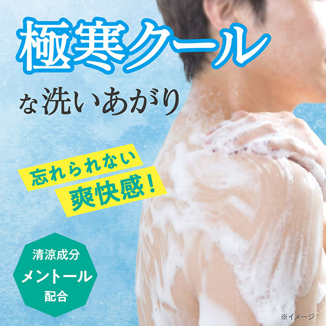 【数量限定】ビューウェル 冷感ボディーソープ アイスレモンミント