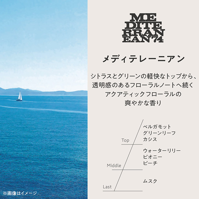 グランセンス フレグランスタグ メディテレーニアン メディテレーニアン