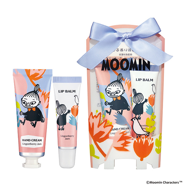 ムーミン リップ&ハンドケアセット リトルミイ MOOMIN | ハンドクリーム リップバーム 数量限定