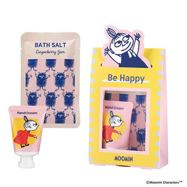 ムーミン メッセージプチギフト こけもものジャム MOOMIN | ハンドクリーム20mL バスソルト1包