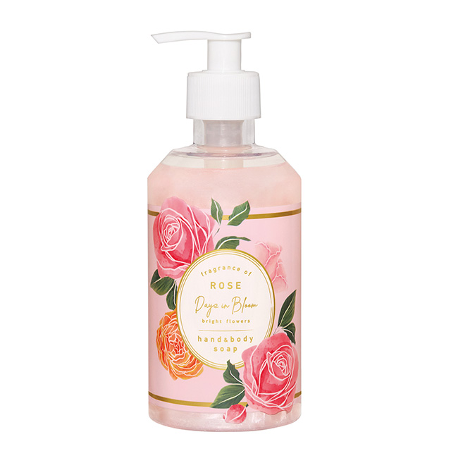 デイズインブルーム ブライトフラワーズ ハンド&ボディーソープ ローズ 325mL