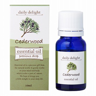 デイリーディライト エッセンシャルオイル シダーウッド（バージニア）