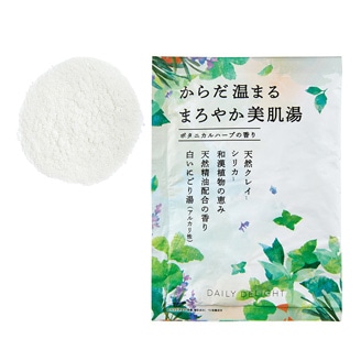 デイリーディライト まろやか美肌 バスパウダー ボタニカルハーブ