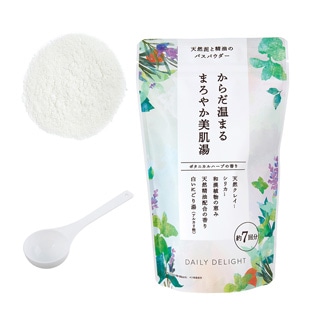 デイリーディライト まろやか美肌 バスパウダー L ボタニカルハーブ （約7回分）