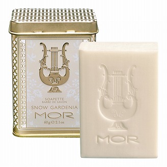 MOR（モア）リトルラグジュアリーズ プチソープ スノーガーデニア