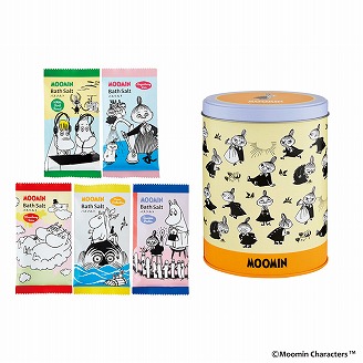ムーミン リトルミイ缶 バスソルトセット