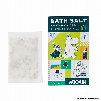 ムーミン バスソルトバッグ 森の香り