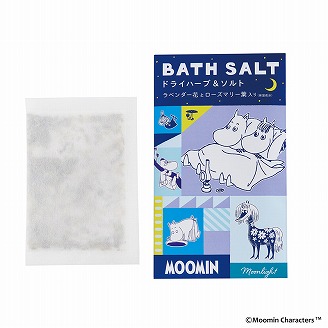 ムーミン バスソルトバッグ 月夜の香り