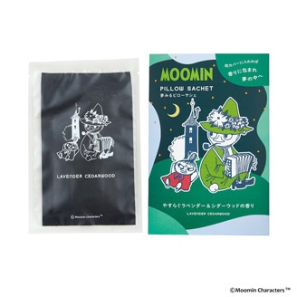 ムーミン ピローサシェ ラベンダーシダーウッドの香り