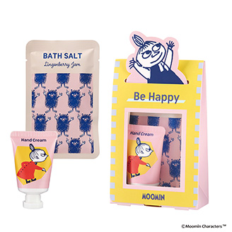 ムーミン メッセージプチギフト こけもものジャム MOOMIN | ハンドクリーム20mL バスソルト1包