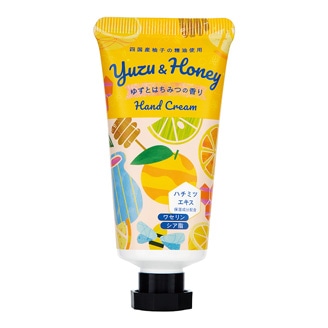 ゆず ハンドクリーム ゆずとはちみつの香り