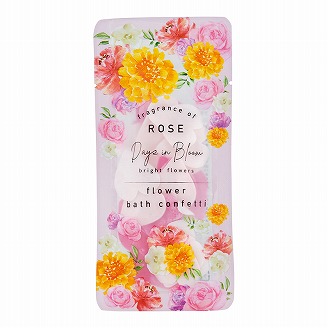 デイズインブルーム bright flowers フラワーバスコンフェッティ ローズ