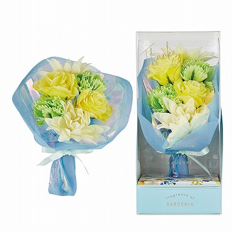デイズインブルーム bright flowers バスフラワーブーケ ガーデニア