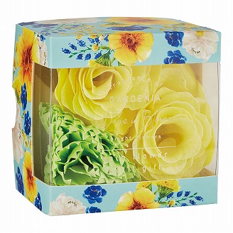 デイズインブルーム bright flowers バスフラワープチギフト ガーデニア