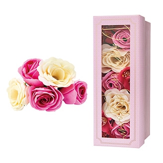 デイズインブルーム ブライトフラワーズ バスフラワーギフト ハーフ ローズ