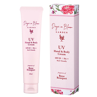 ディズインブルーム ガーデン UV ハンド&ボディークリーム ローズブーケ 40mL