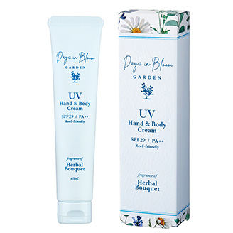 ディズインブルーム ガーデン UV ハンド&ボディークリーム ハーバルブーケ 40mL