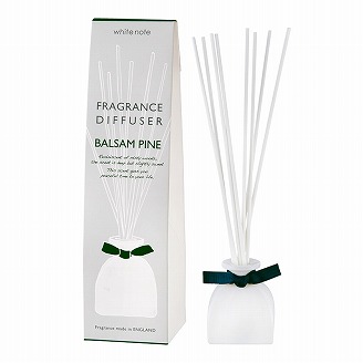 ホワイトノート リードディフューザー バルサムパイン