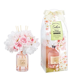 サクラ フラワーリードディフューザー カスミザクラ 100mL 約2ヶ月