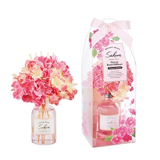 サクラ フラワーリードディフューザー テマリザクラ 100mL 約2ヶ月