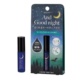 アンドグッドナイト ほぐれるロールオンアロマ ヒーリングシダーウッド | Beauwell ビューウェル