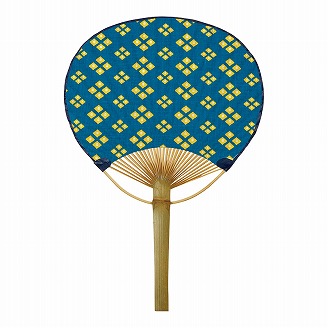 涼しくなあれ 日除けうちわ ひしもち