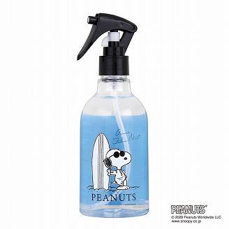 ピーナッツ  スヌーピー  ファブリックミスト オーシャンブルー