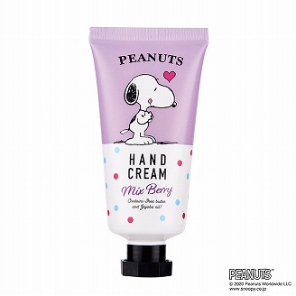 ピーナッツ スヌーピー ハンドクリーム ミックスベリー