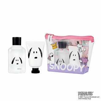 ピーナッツ スヌーピー ハンドケアセット ピーチ