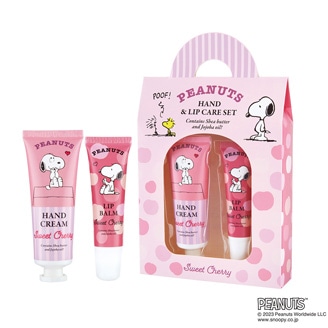 ピーナッツ スヌーピー ハンド＆リップケアセット スウィートチェリー