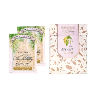 シャルドネスパークリングお包みバスソルトセット