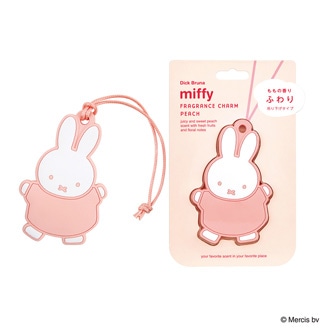 miffy ミッフィー フレグランスチャーム ももの香り