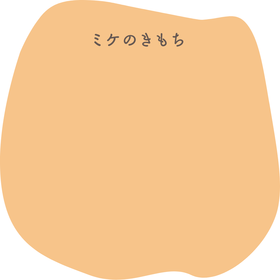ミケのきもち